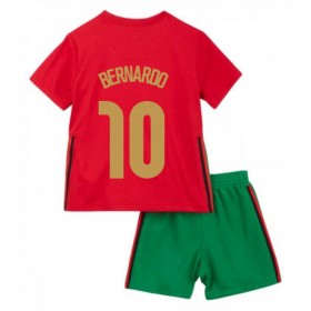 Portugal Dres Bernardo Silva 10 Dječji Domaći Euro 2020 Kratkih Rukava